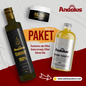 Andalus Paket – Čurekot,Terapija,Balzam- Ne propustite