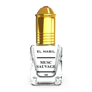El Nabil parfem Musc Sauvage – bez alkohola roll-on 5ml