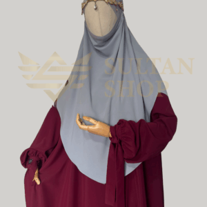 Cherry Silk Dress & Klasik Himar